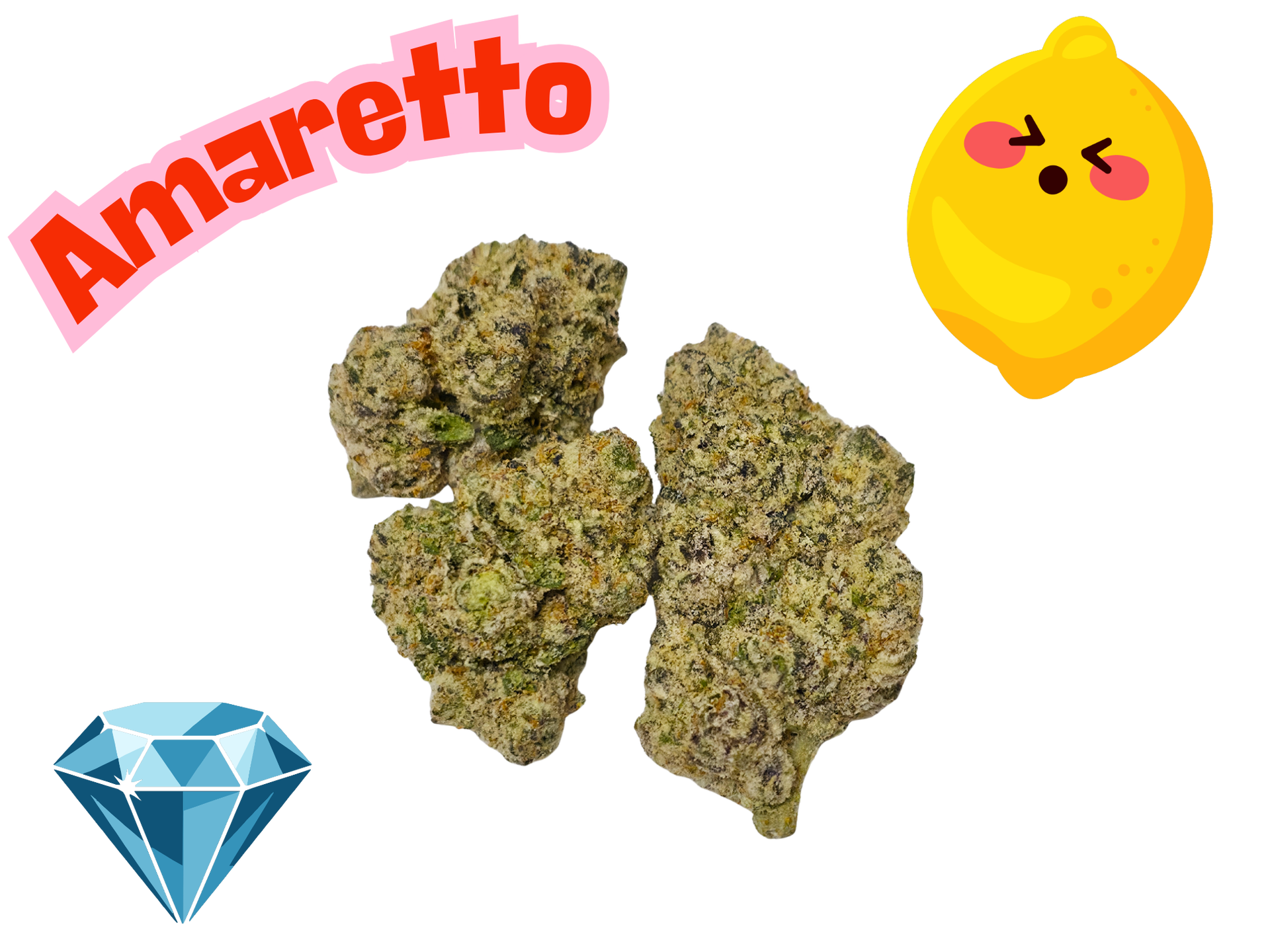 Amaretto Sour- Diamond Tier- THCa- Hybrid / 1 Gram